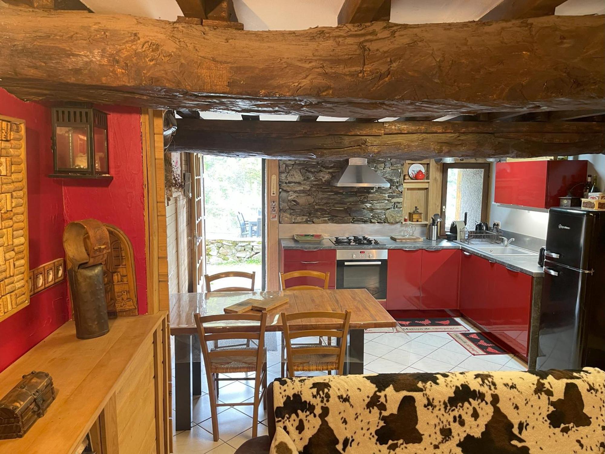 Grange Renovee, Pyrenees Ariegeoises, Gite Haute Ariege Auzat Exteriér fotografie