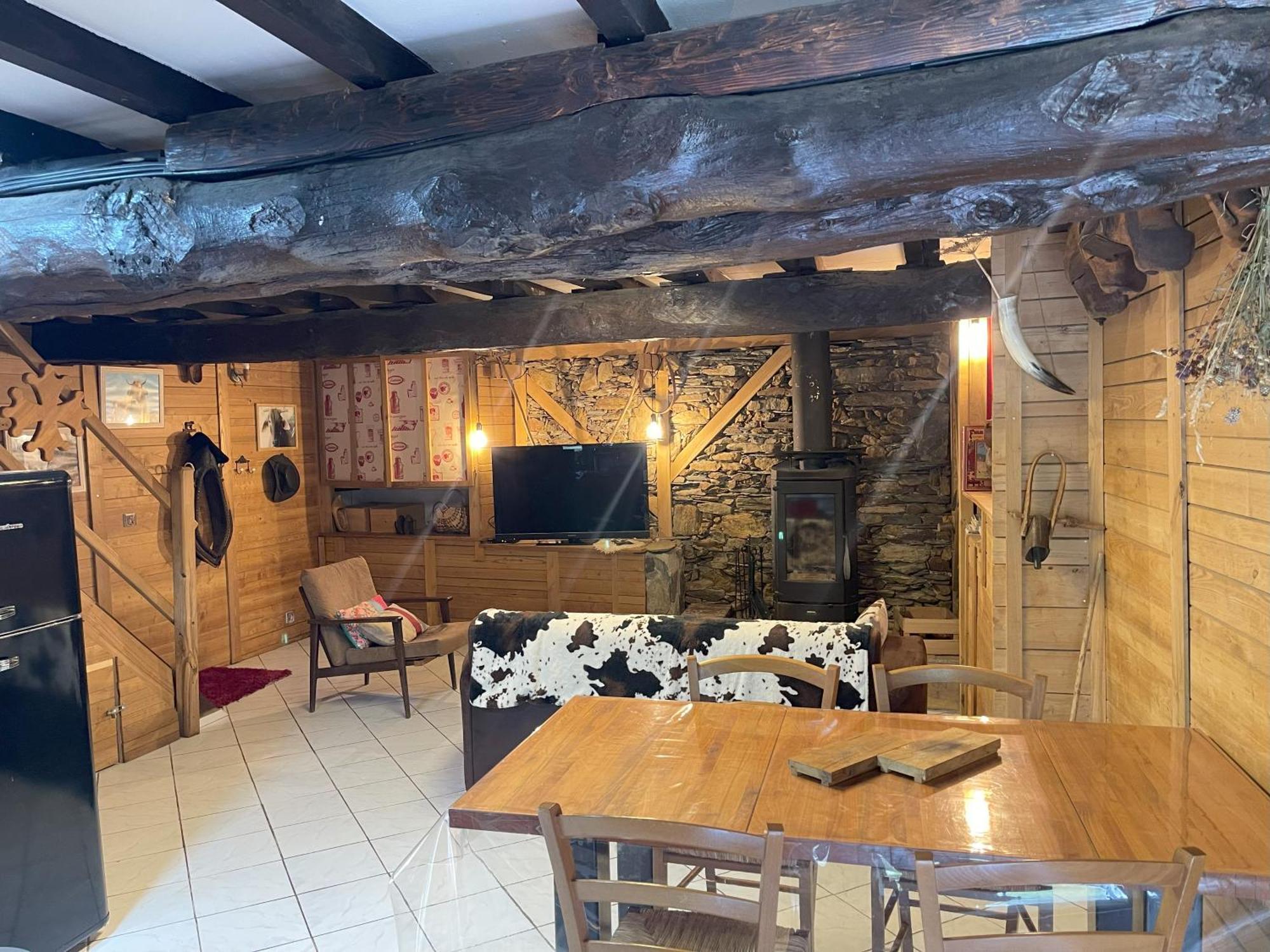 Grange Renovee, Pyrenees Ariegeoises, Gite Haute Ariege Auzat Exteriér fotografie