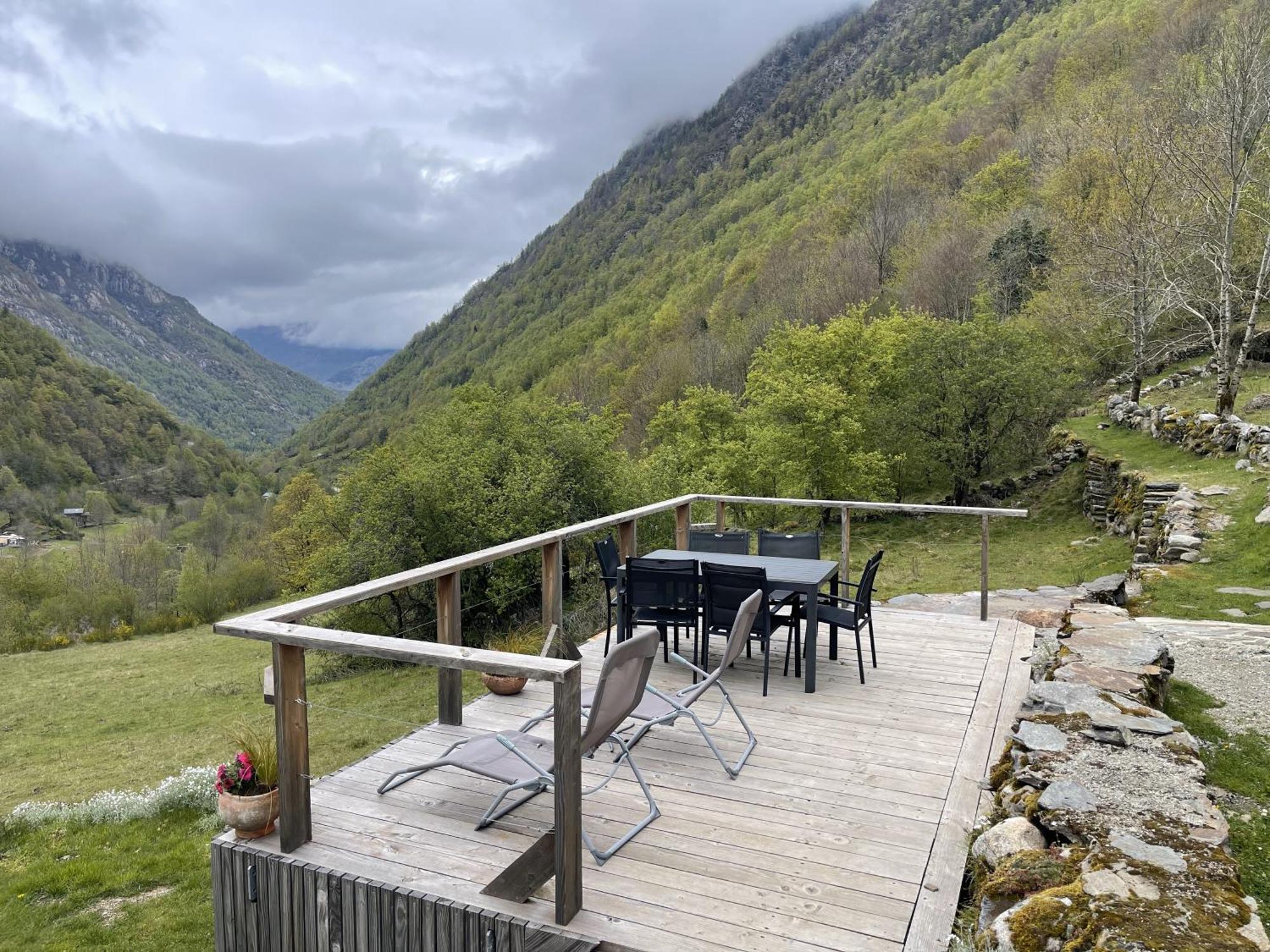 Grange Renovee, Pyrenees Ariegeoises, Gite Haute Ariege Auzat Exteriér fotografie