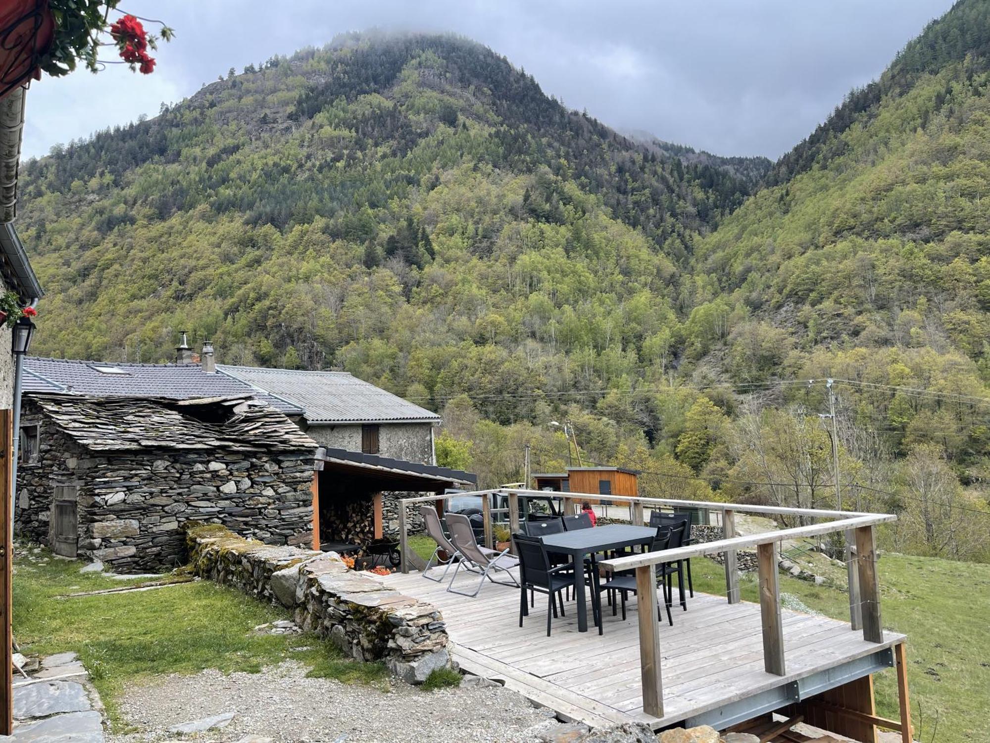 Grange Renovee, Pyrenees Ariegeoises, Gite Haute Ariege Auzat Exteriér fotografie