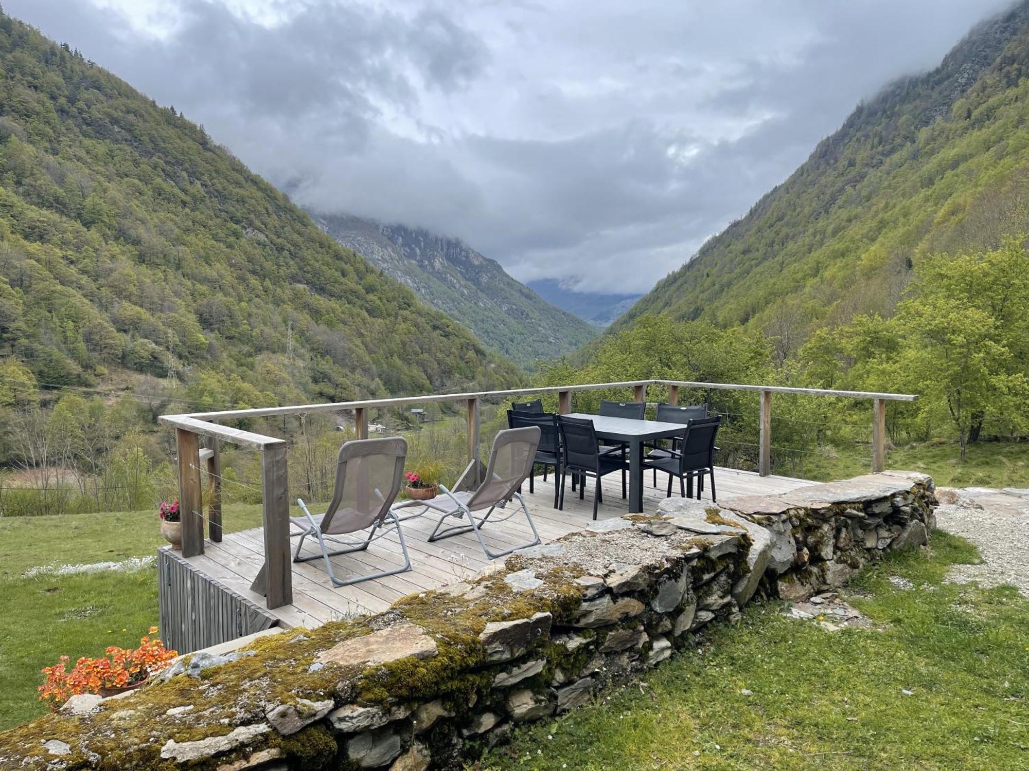 Grange Renovee, Pyrenees Ariegeoises, Gite Haute Ariege Auzat Exteriér fotografie